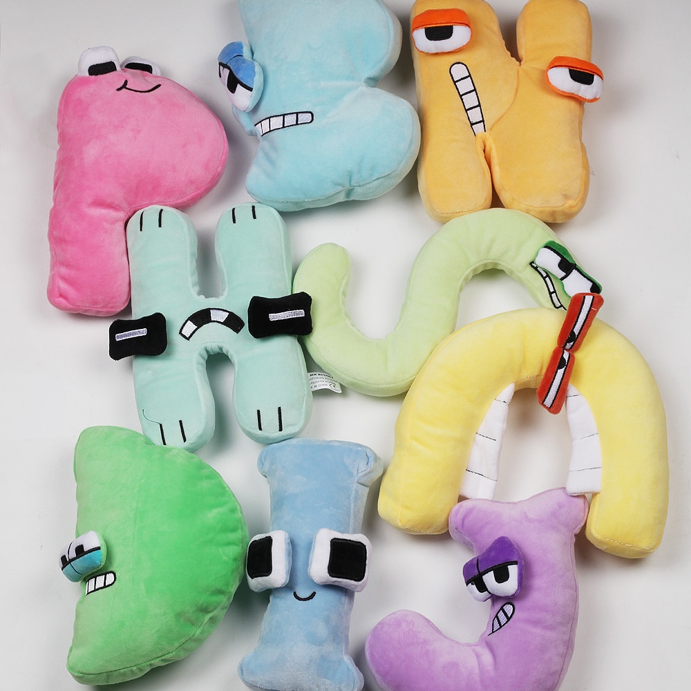 13PCS Or 26PCS Alphabet Lore But are Plush Toy Stuffed Animal Plushie Doll Toys Gift for 2 - Alphabet Lore Plush
