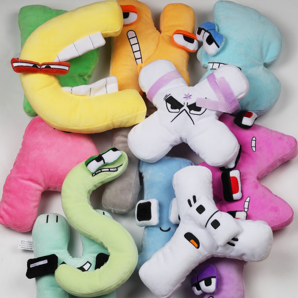 13PCS Or 26PCS Alphabet Lore But are Plush Toy Stuffed Animal Plushie Doll Toys Gift for 4 - Alphabet Lore Plush