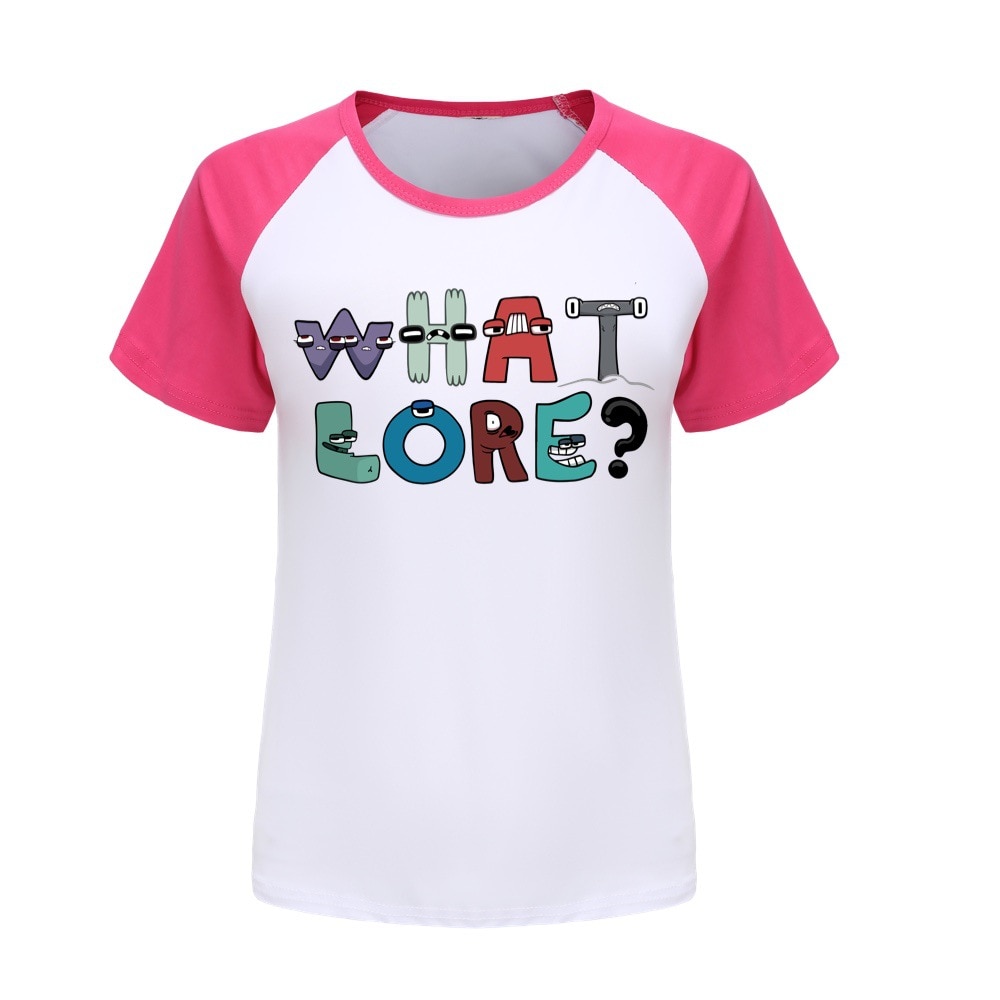 Boy s Girl s 100 T Shirts 26 Alphabet Lore Print Casual Family Clothing Set Children 2 - Alphabet Lore Plush