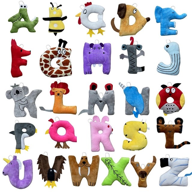 26PCS NEW Cute Alphabet Lore Plu 10 - Alphabet Lore Plush