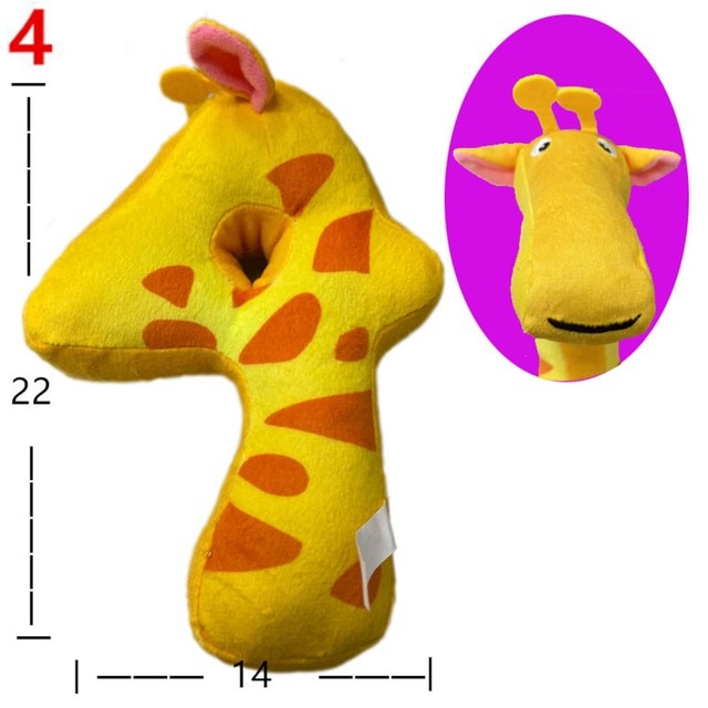 Zoo Numbers Lore Plush Toy Chara 6 - Alphabet Lore Plush